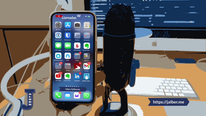 iPhone Llamadas Wifi Desktop Poster v2